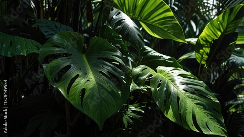 Jungle Leaves and Organic Texture