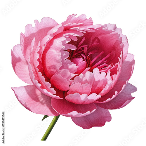 Pink-peony-flower-closeup-beautiful-bloom-floral-image