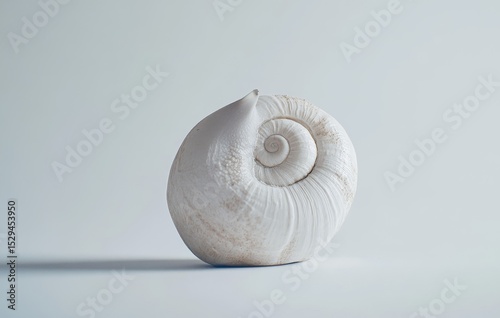 2ï¸âƒ£ Photograph of a snail isolated on a white background, with ultra-sharp focus, high definition, and highly detailed. This is a professional photograph, with hyper-realistic