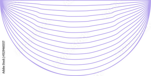 Mid-century rotation symbol radial decorative motif