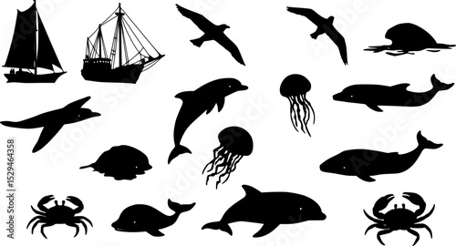 sea silhouette

