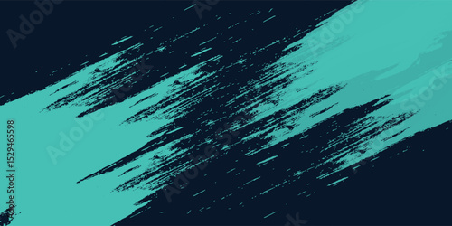 Minimal Abstract turquoise Grunge Scratch Background Template.
