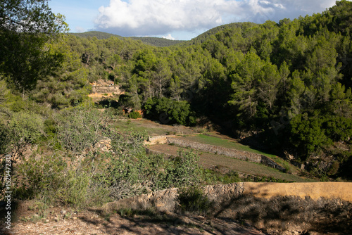 Es Broll Ibiza Es Broll is an artesian well that uses the water that emerges from the spring to distribute it throughout the valley through a complex system of irrigation ditches.