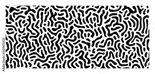 abstract seamless organic blob pattern