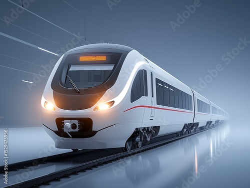 Scenic train journey through picturesque landscapes exploring railways and transportation photography