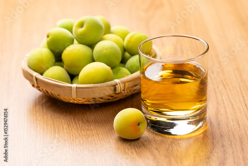 自家製梅酒と青梅