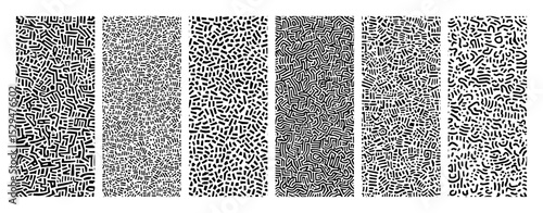 collection of organic seamless abstract textures