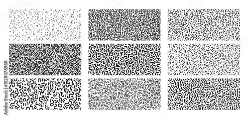 detailed monochrome abstract seamless textures