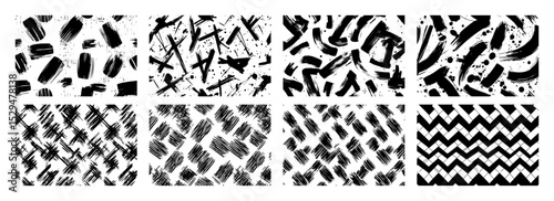 expressive brush stroke texture pattern pack