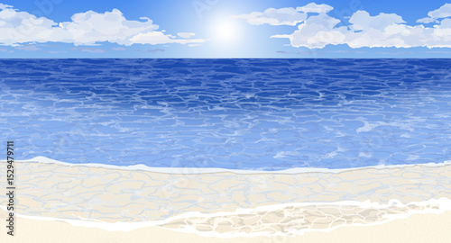 Sea and sky Illustration2_2