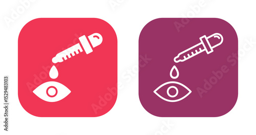 Eye Drop Icon Design