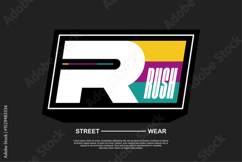 typography vector asset poster and tshirt printing for streetwear suitable for printing	