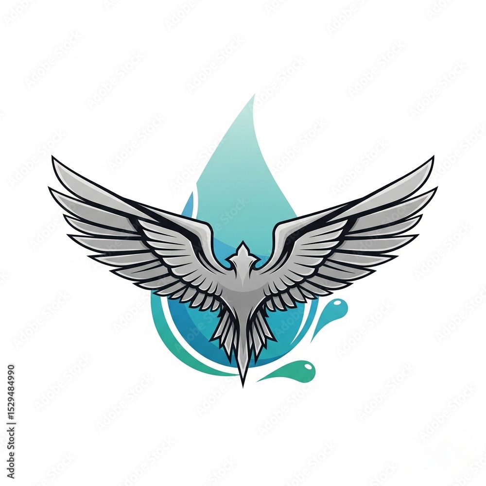 Obraz premium dove with wings