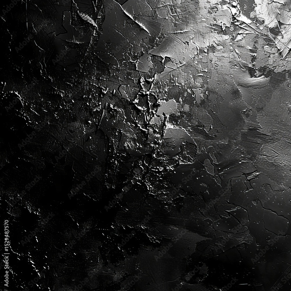 Fototapeta premium Seamless grunge concrete texture with dark industrial background and dust overlay pattern