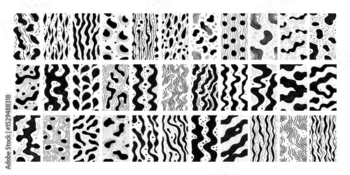 abstract seamless texture pattern mega pack