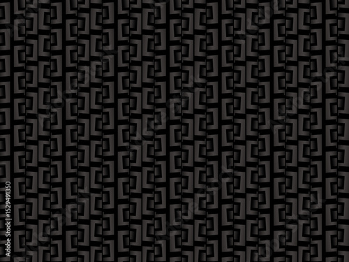 Black metal texture steel background. Perforated metal sheet.	
