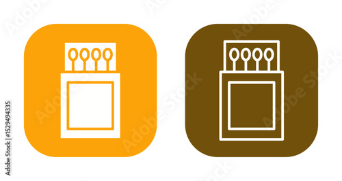Match Box Icon Design