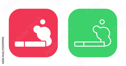 Cigarette Icon Design