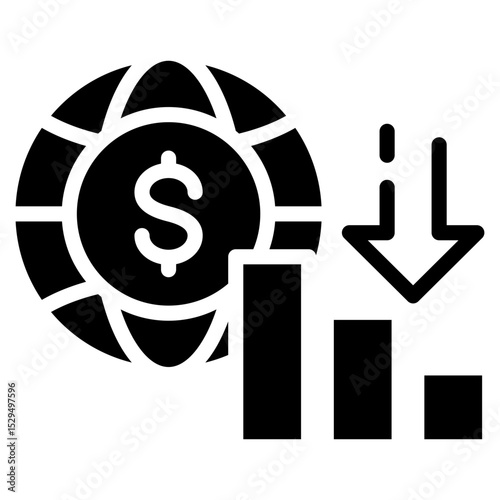 Economic Downturn Icon