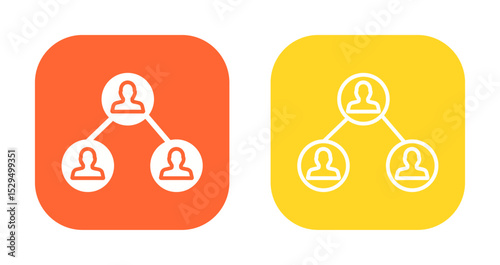 Hierarchy Structure Icon Design