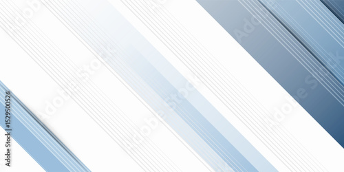 Blue abstract background with white color. Abstract blue background with square shapes. Modern Simple Blue Grey Abstract Background Presentation Design