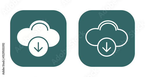 Cloud Computing Icon Design