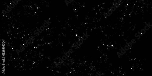 Snow flakes winter snowfall white light vector background. Christmas background, white snow on black background for edit photo.	
