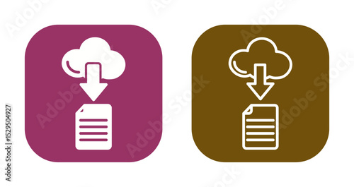 File Download Icon Design
