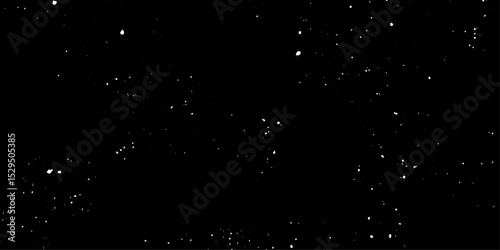 Snow flakes winter snowfall white light vector background. Christmas background, white snow on black background for edit photo.	
