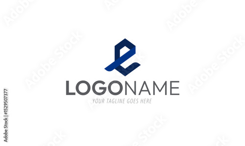 Free Download Modern Abstract Letter E Logo Design: Professional Branding Element logo - GFXLoad