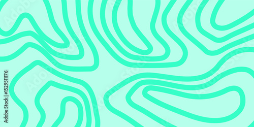 Topographic contour line pattern design