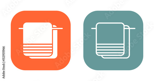 Towel Icon Design