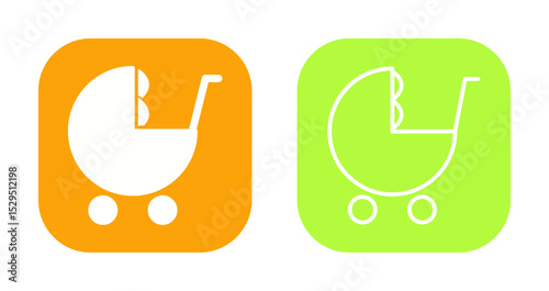 Baby Crib Icon Design