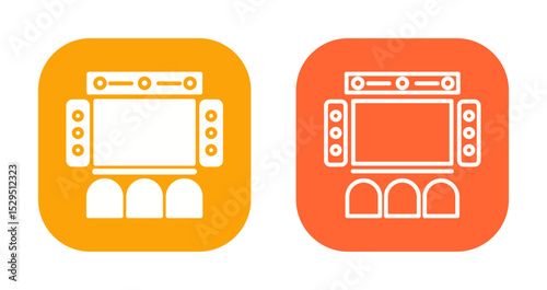 Home Theater Icon Design