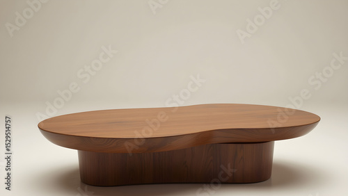 Kidney Shaped Coffee Table Design