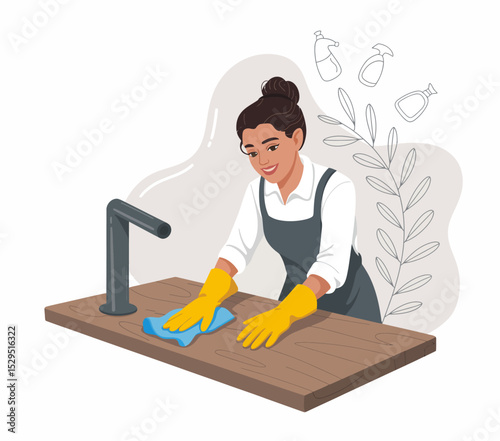 Cleaning Woman