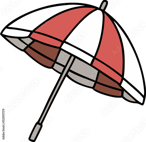 summer beach svg icon