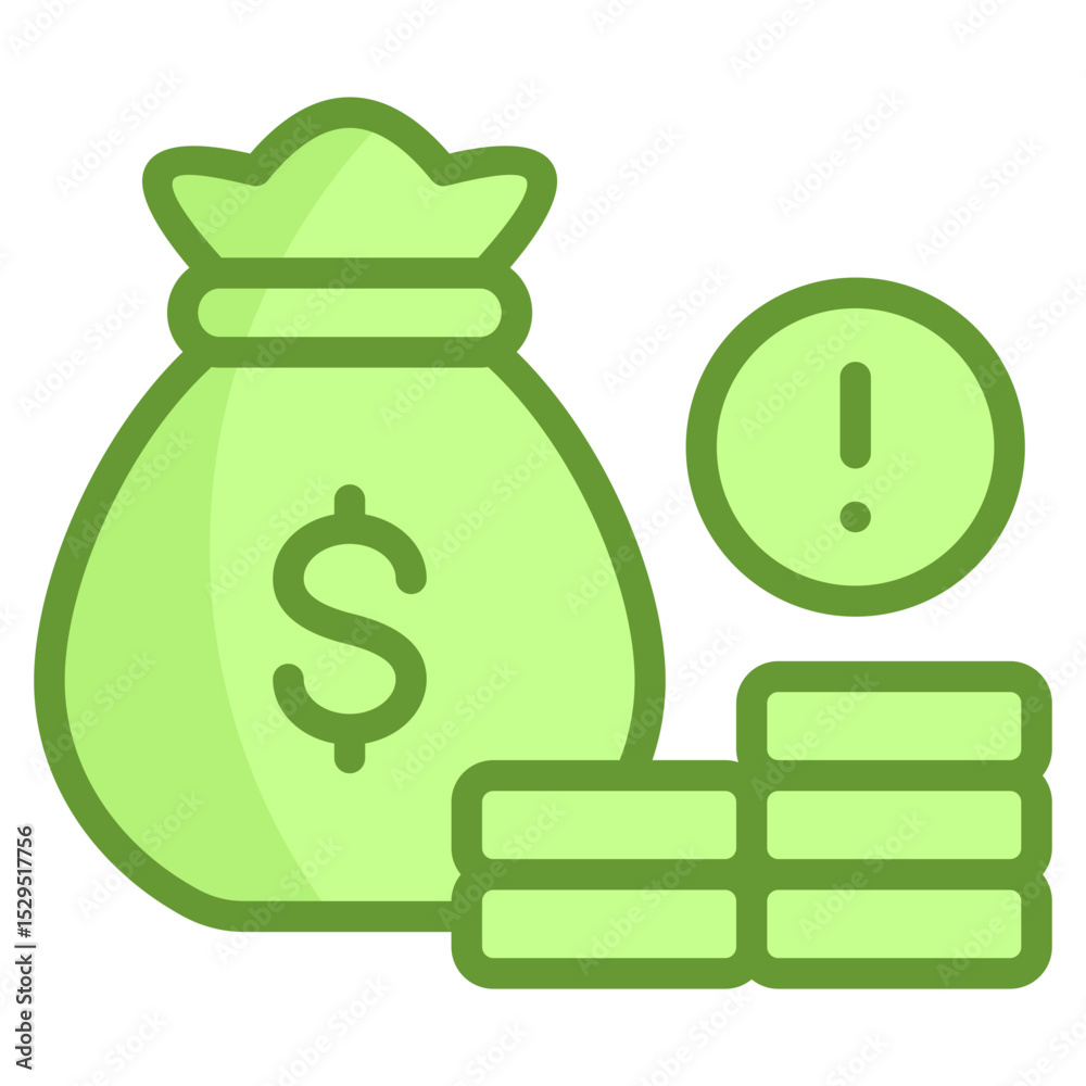 Financial Risk Icon Financial Risk Icon