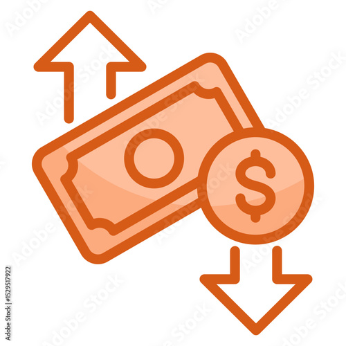 Economic Inflation Icon