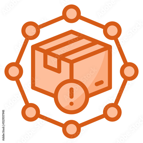Supply Chain Disruption Icon