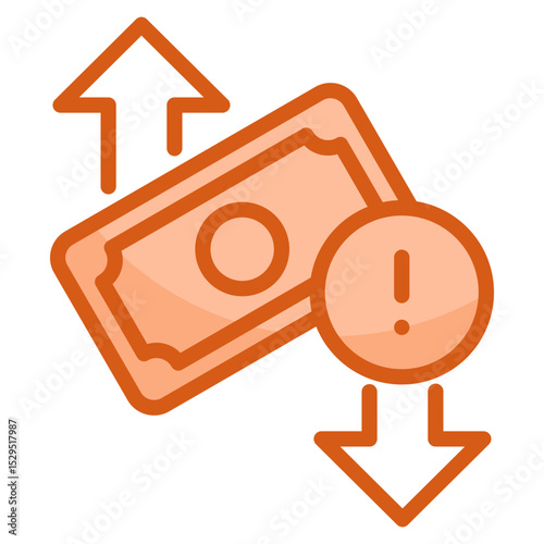 Cash Flow Risk Icon