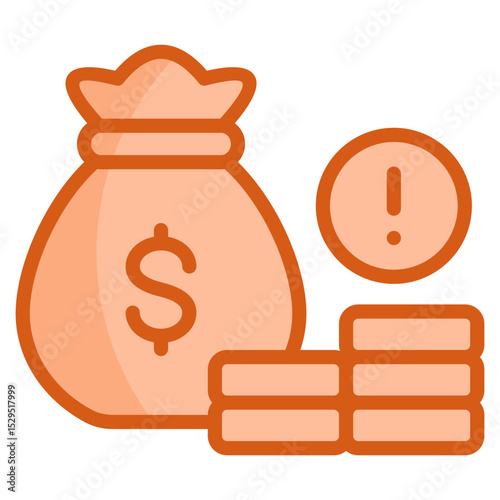 Financial Risk Icon