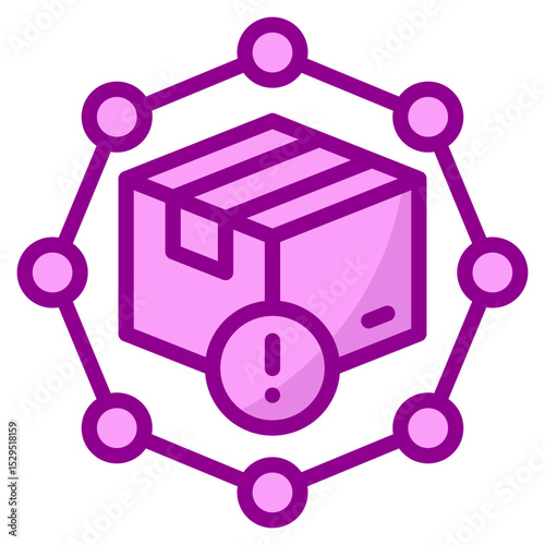 Supply Chain Disruption Icon