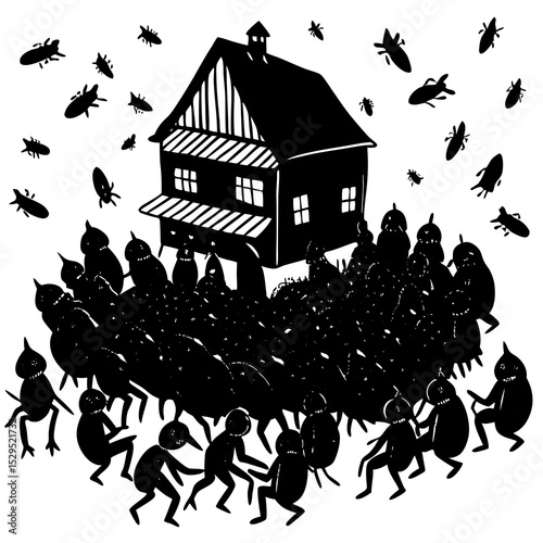swarming to relocate