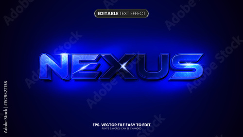  Nexus editable text effect space and gaming text style