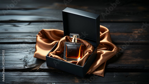 Amber nectar luxurious scent in darkness