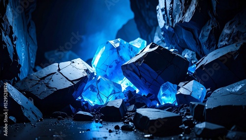 ゴツゴツした岩石