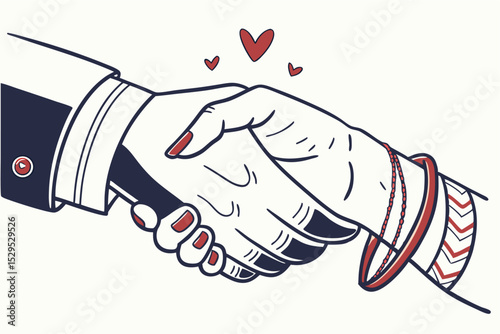 Detailed handshake texture close up finger pattern