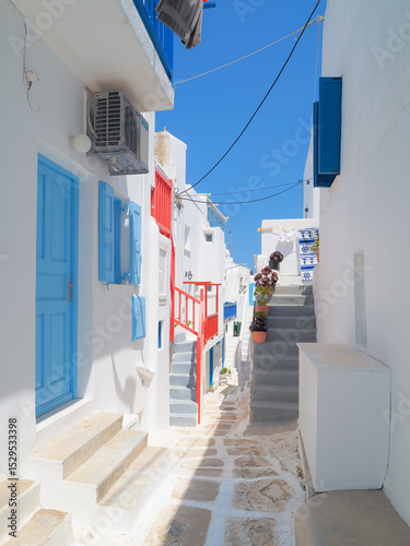 Fototapeta Naklejka Na Ścianę i Meble -  Mykonos vibes