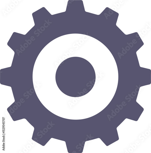 COLOURFUL GEAR ICON VECTOR